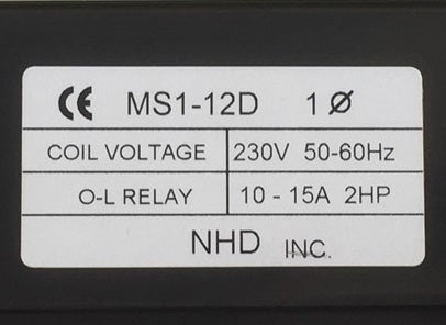 Breaker 230V/1 10-15 A