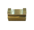 Brass block locking screw turntable