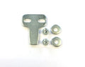 Swivel plate grid stop