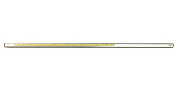 Guide rail with measuring tape