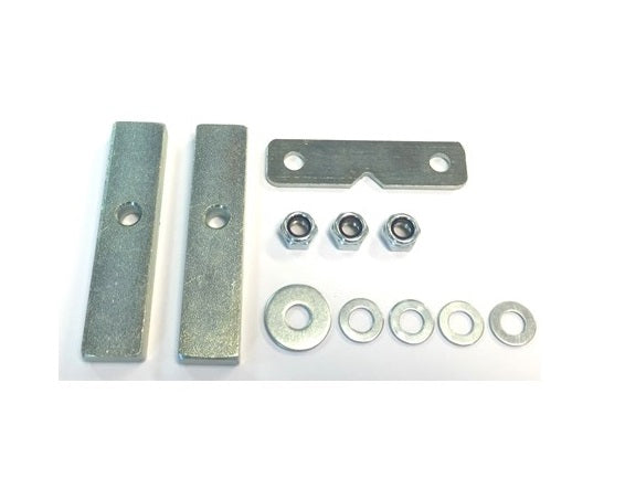 Clamping pieces for lock roller conveyor system