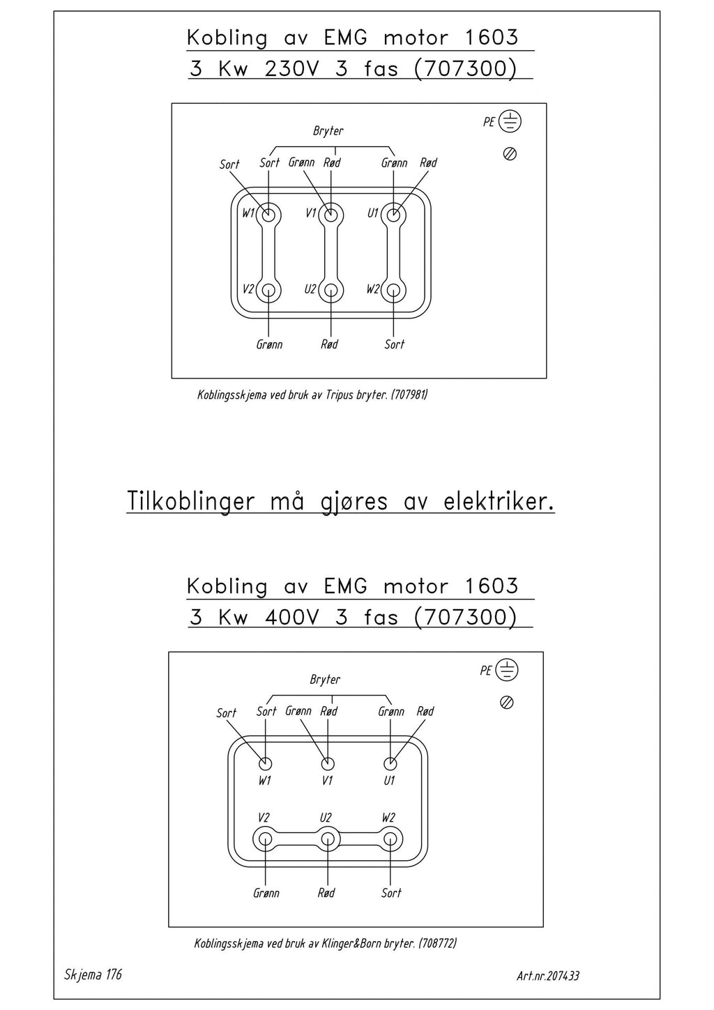 Bryter 230V/3   3 kW