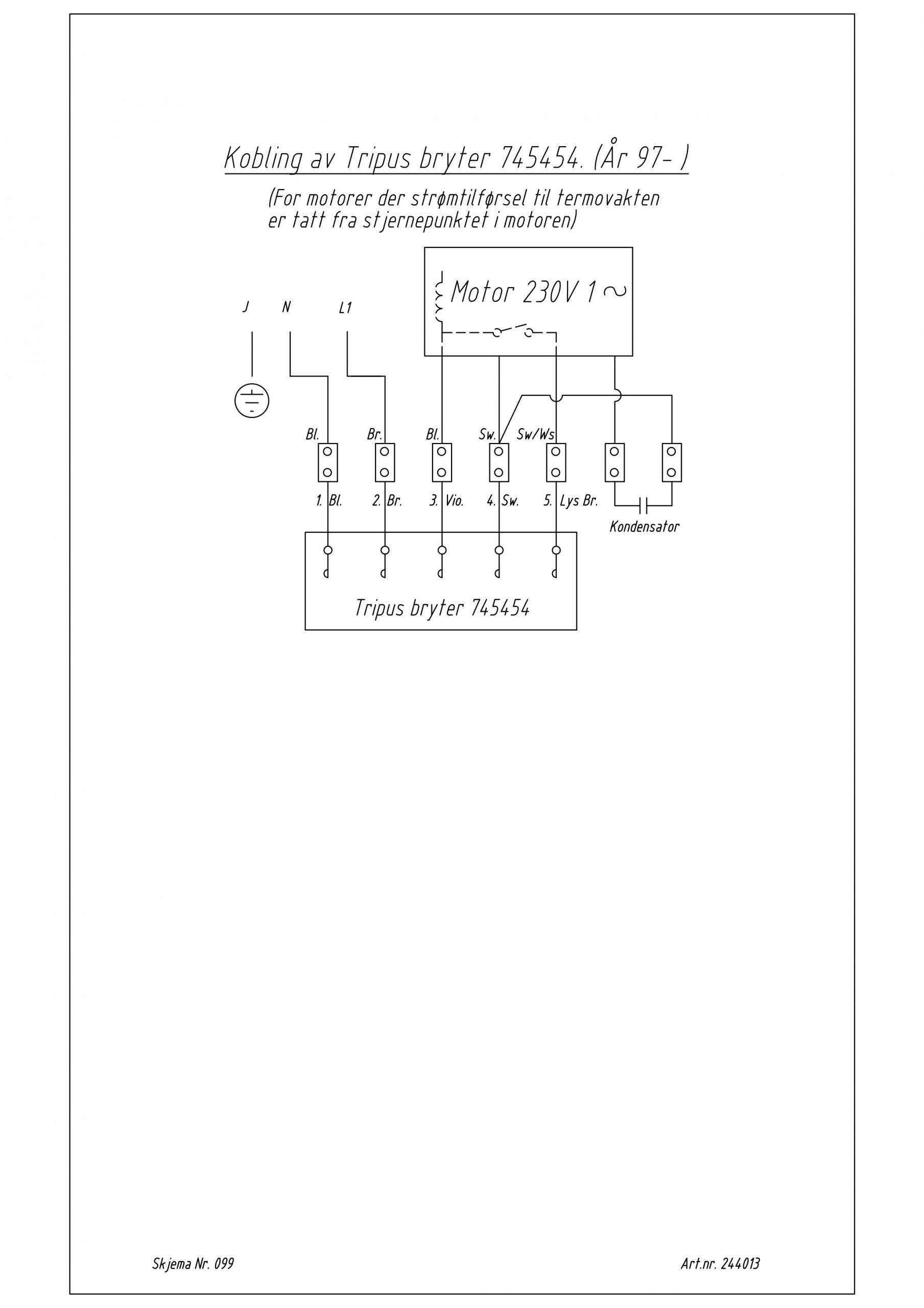 Switch 230V/1.
